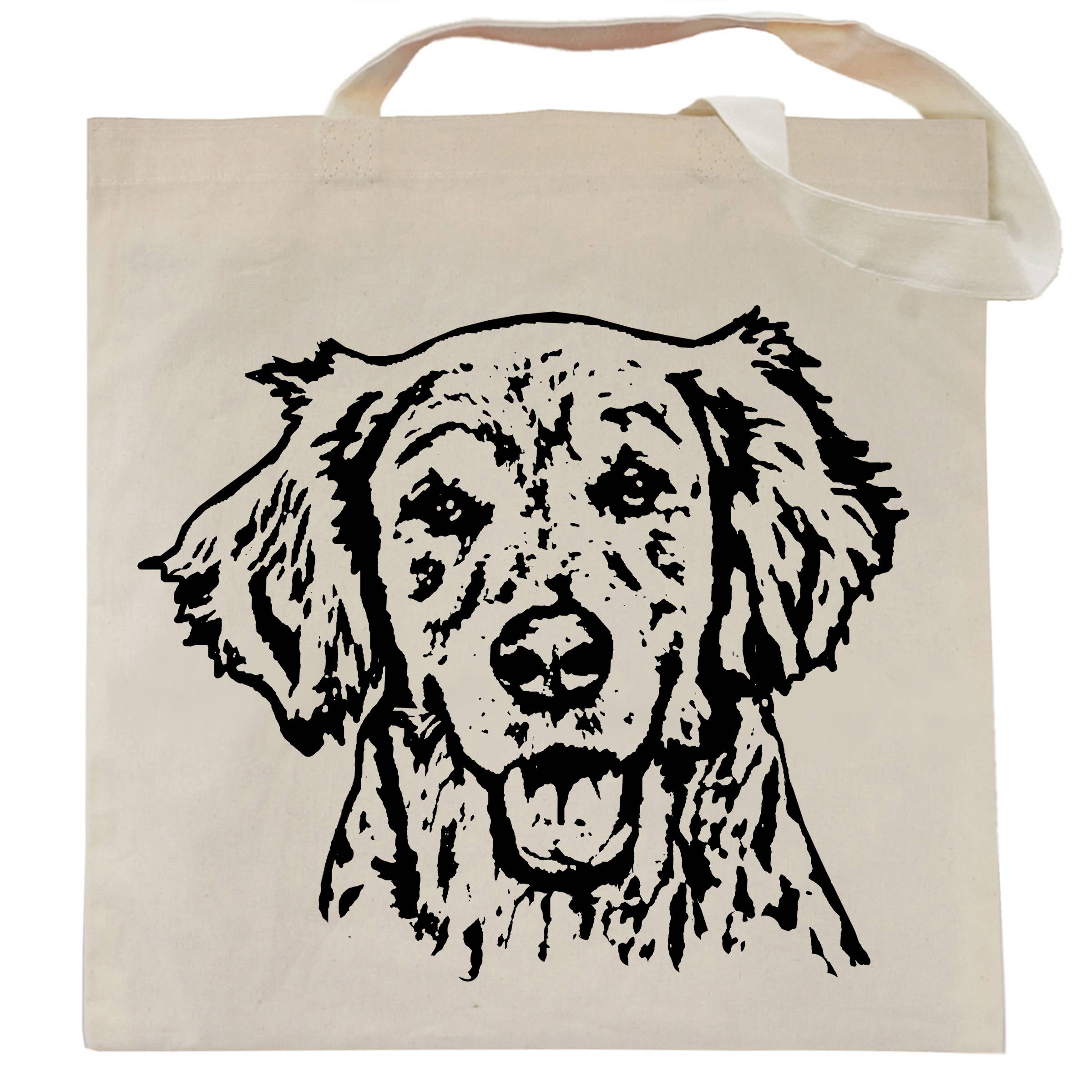 Spicy Kitten Designs - Wholesale Tote Bag - Unisex - Golden Retriever - Dog Tote Bag5