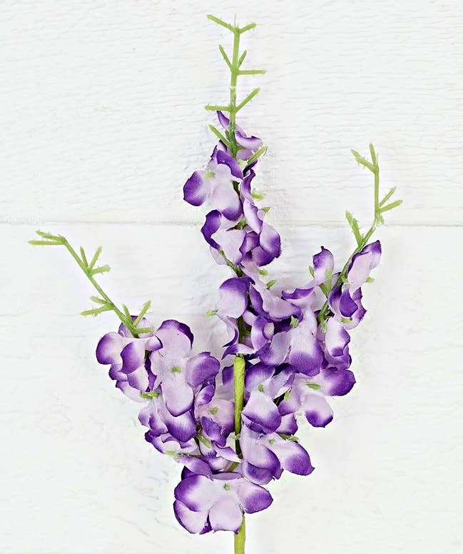 Holiday Depot Inc. - Wholesale Artificial Flowers - 29166- 12in Delphinium Pick-PUR2