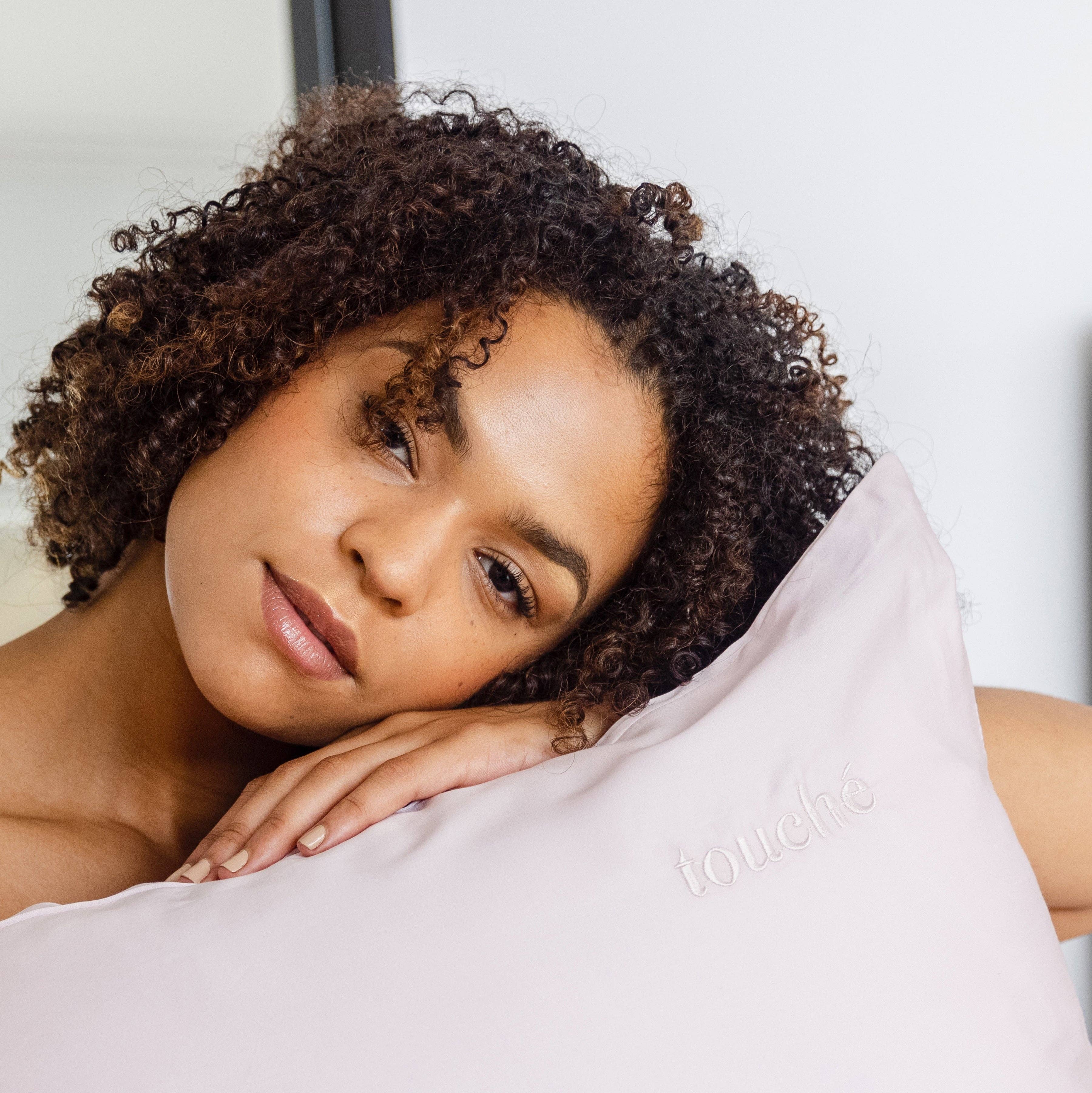 Touché – Großhandel Kopfkissenbezug – Eucalyptus Vegan Silk™ -Kissenbezug - Pink2