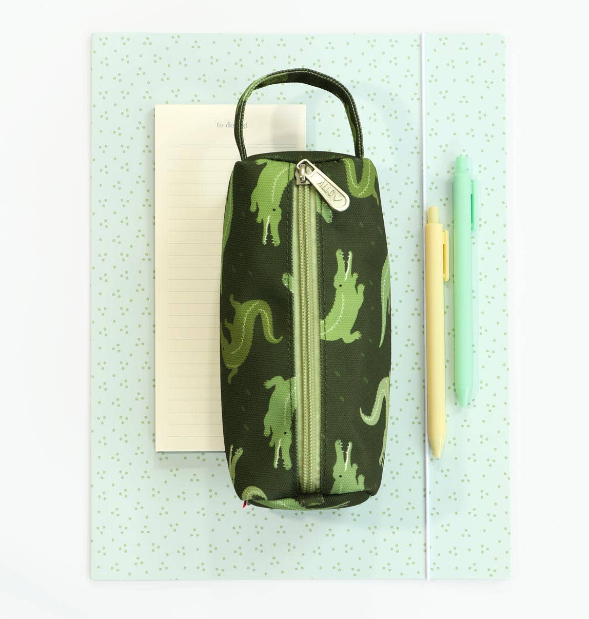 A Little Lovely Company – wholesale Pencil case/pouch – Kids pencil case: Crocodiles, alligators3