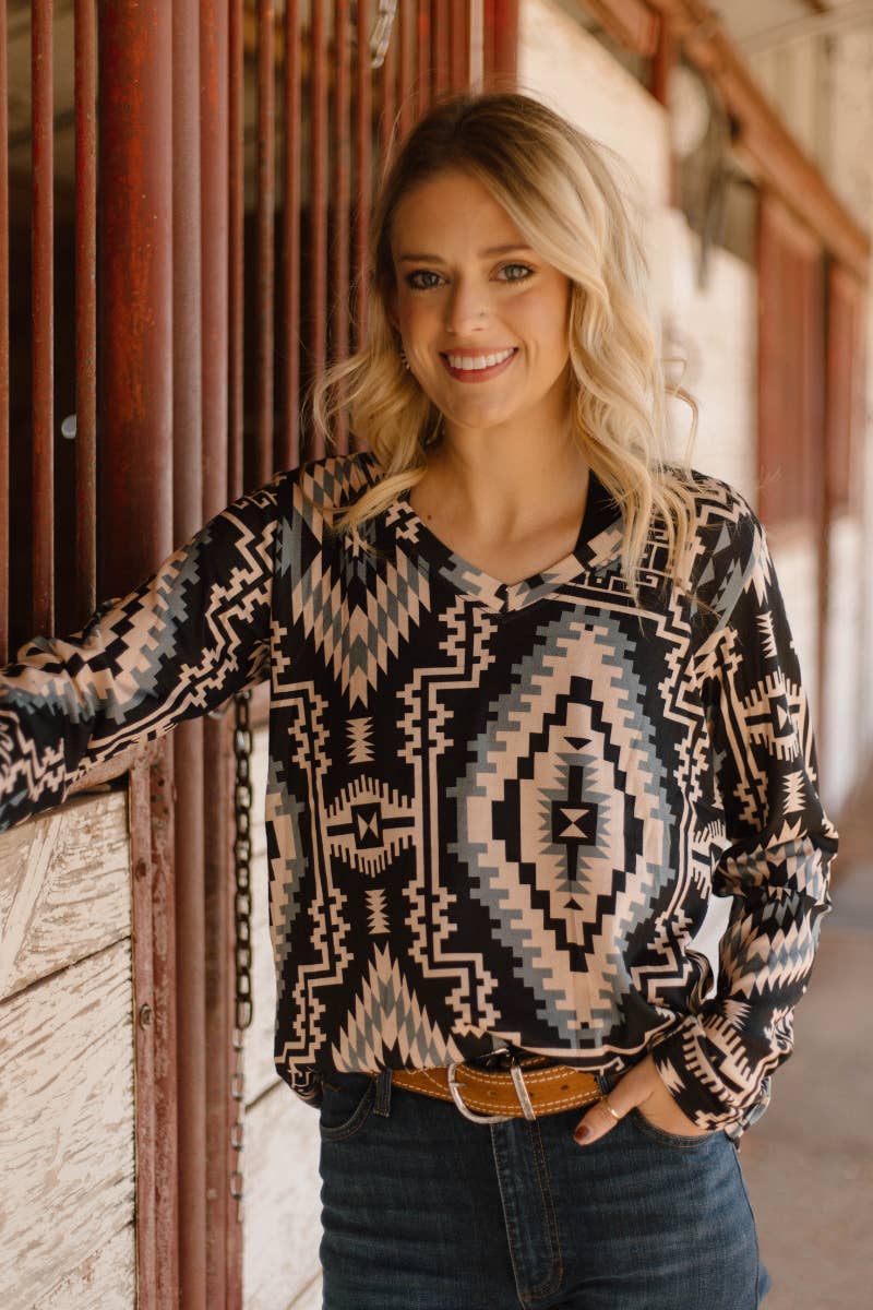 Sterling Kreek - Wholesale Blouse - Women's - Ashwood Trail Top