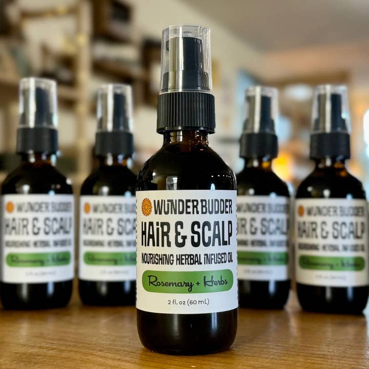 Hair & Scalp Nourishing Herbal Oil for wholesale by Wunder Budder