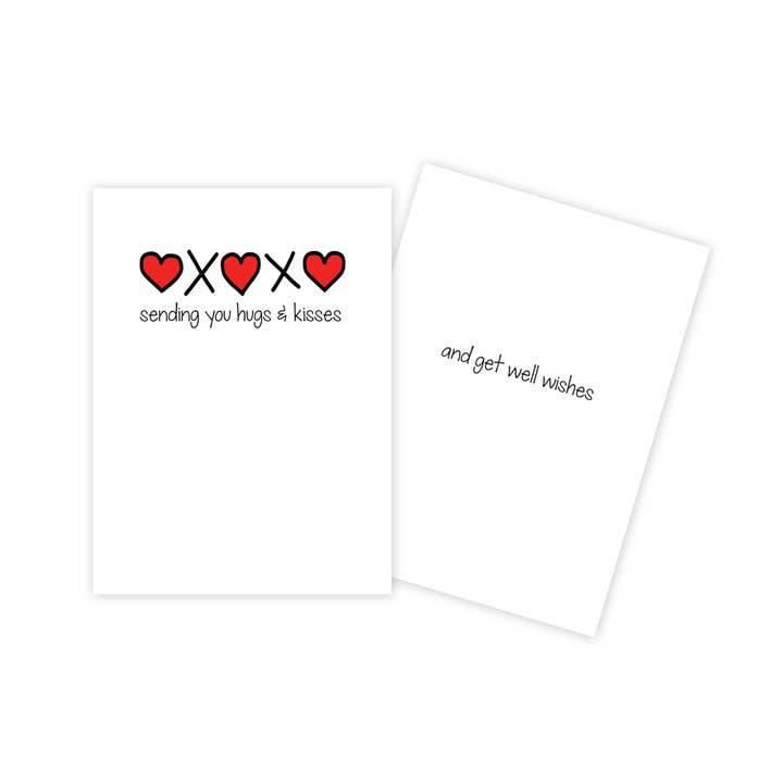 Câlins & Kisses Get Well Carte pour la vente par Sun Day Greetings