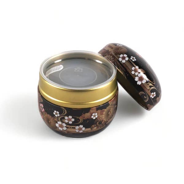 Urban Tokyo - Wholesale Food Storage Container - Tea Leaves Container 3.5 FL Oz Floral Design