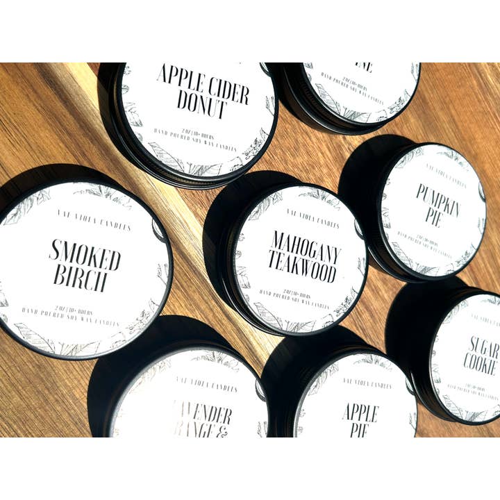 Val Viola Candles - Wholesale Travel Candles - Travel Tin Soy Candle – 2 oz | Mini Aromatherapy Candle4