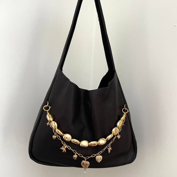 Black Bean Tote (1/1) for wholesale by The Sage Vintage