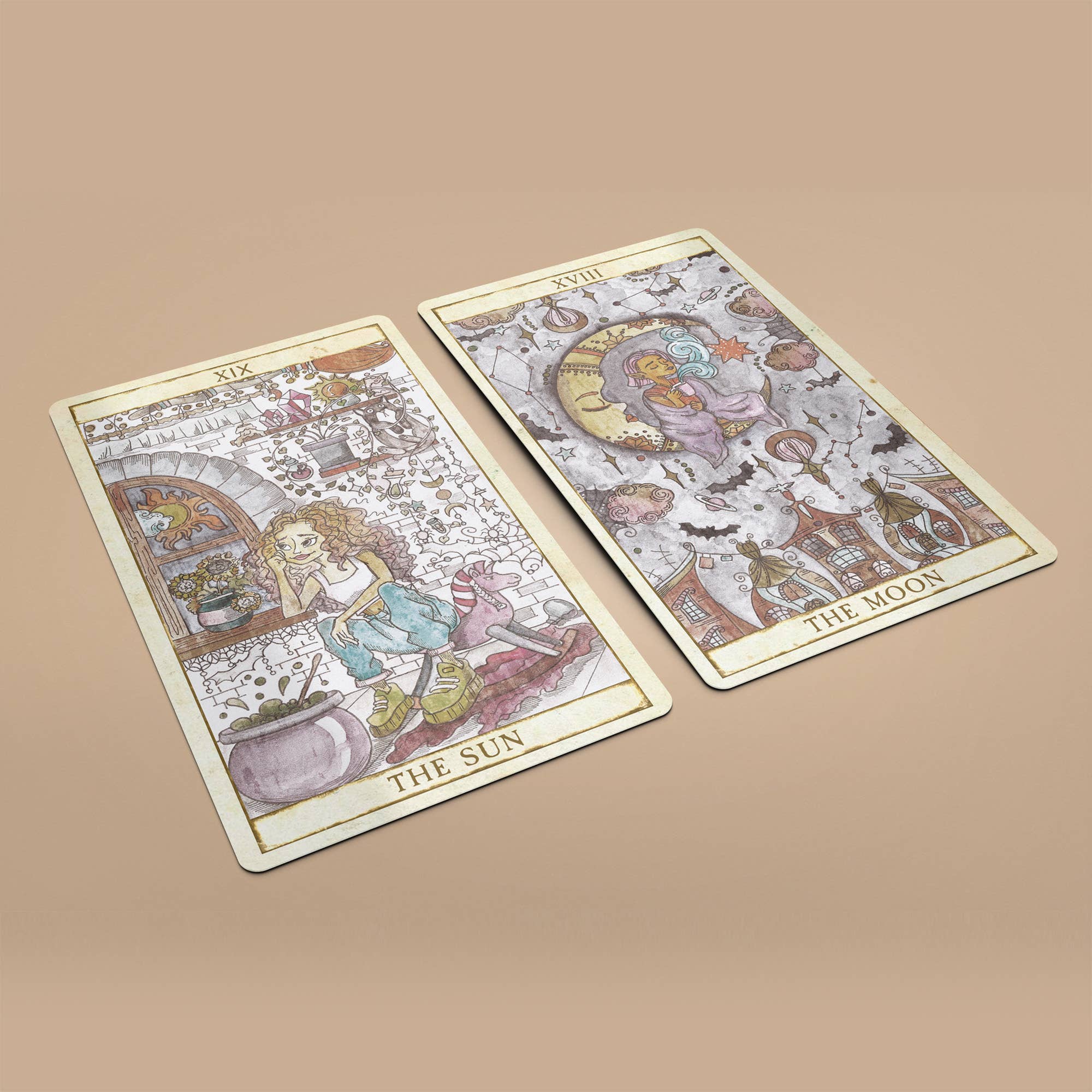 Darksynevyr - Venta al por mayor Cartas del tarot - Tarot de Hechizos y Pociones 80 Cartas Tarot en Stock en EE. UU.13