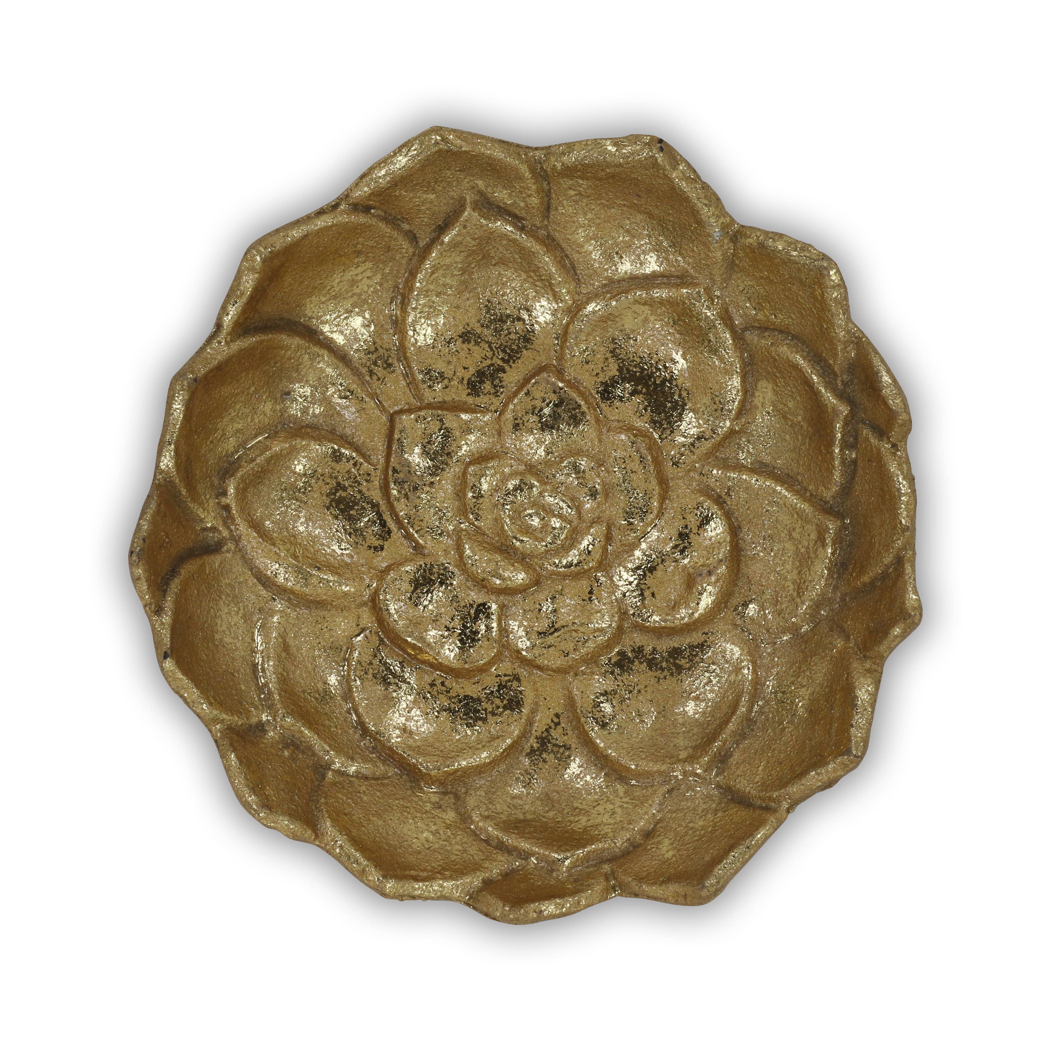 Cheungs Home Decor – wholesale Dekorativt bordsobjekt – Ellis gjutjärn bordsdekor - Lotus11