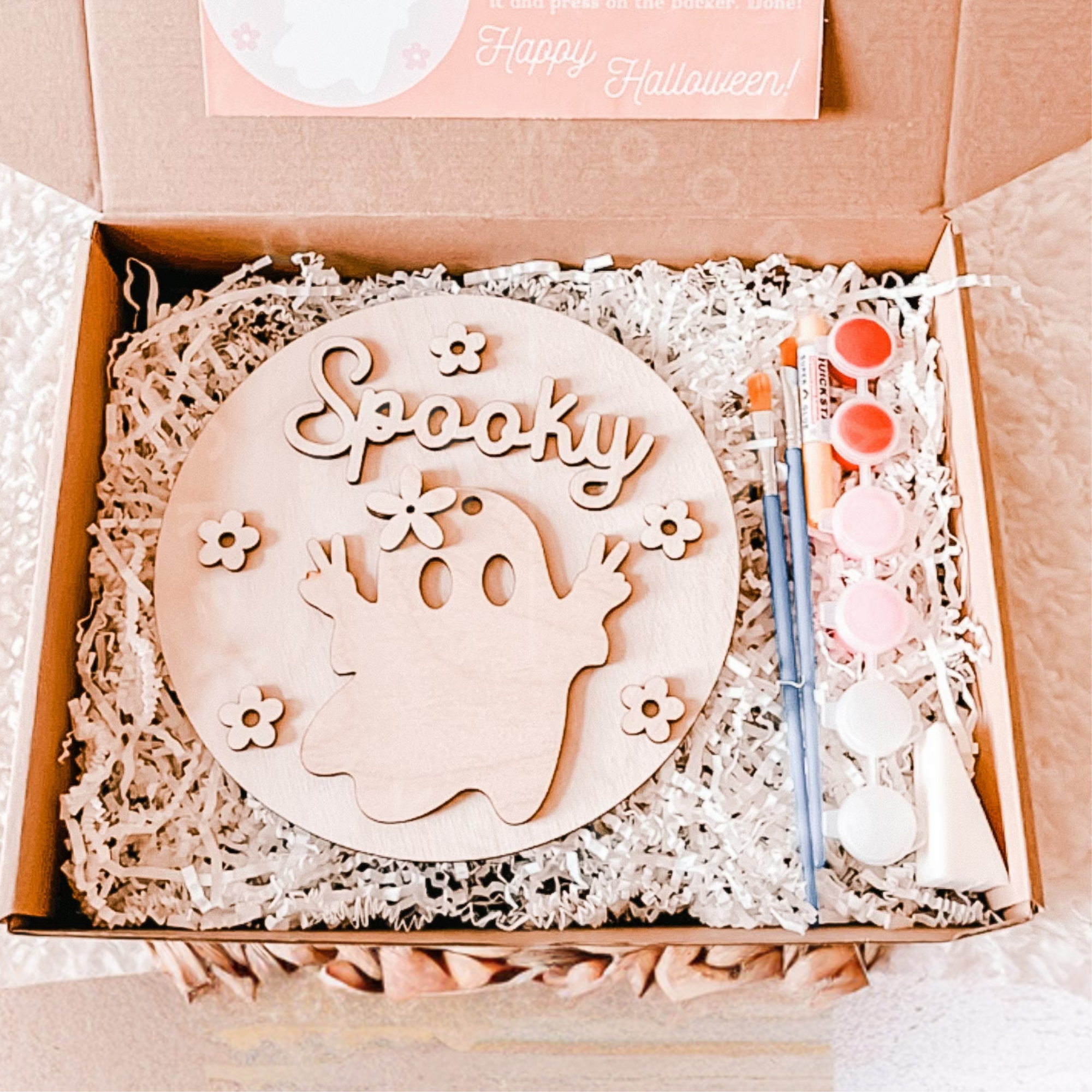 Etchedoccasions - Wholesale DIY Craft Kit - Kids - DIY Halloween Coloring Kit – Spooky Ghost Craft for Kids2