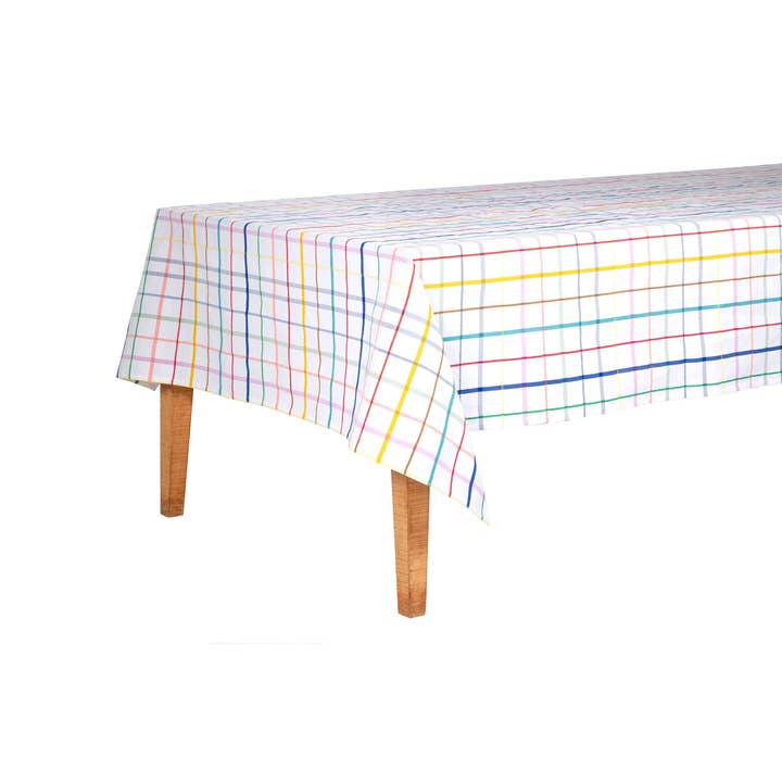 Blanc Multicolore Nappe Enduite Métis Elisabeth Pop for wholesale on Faire1