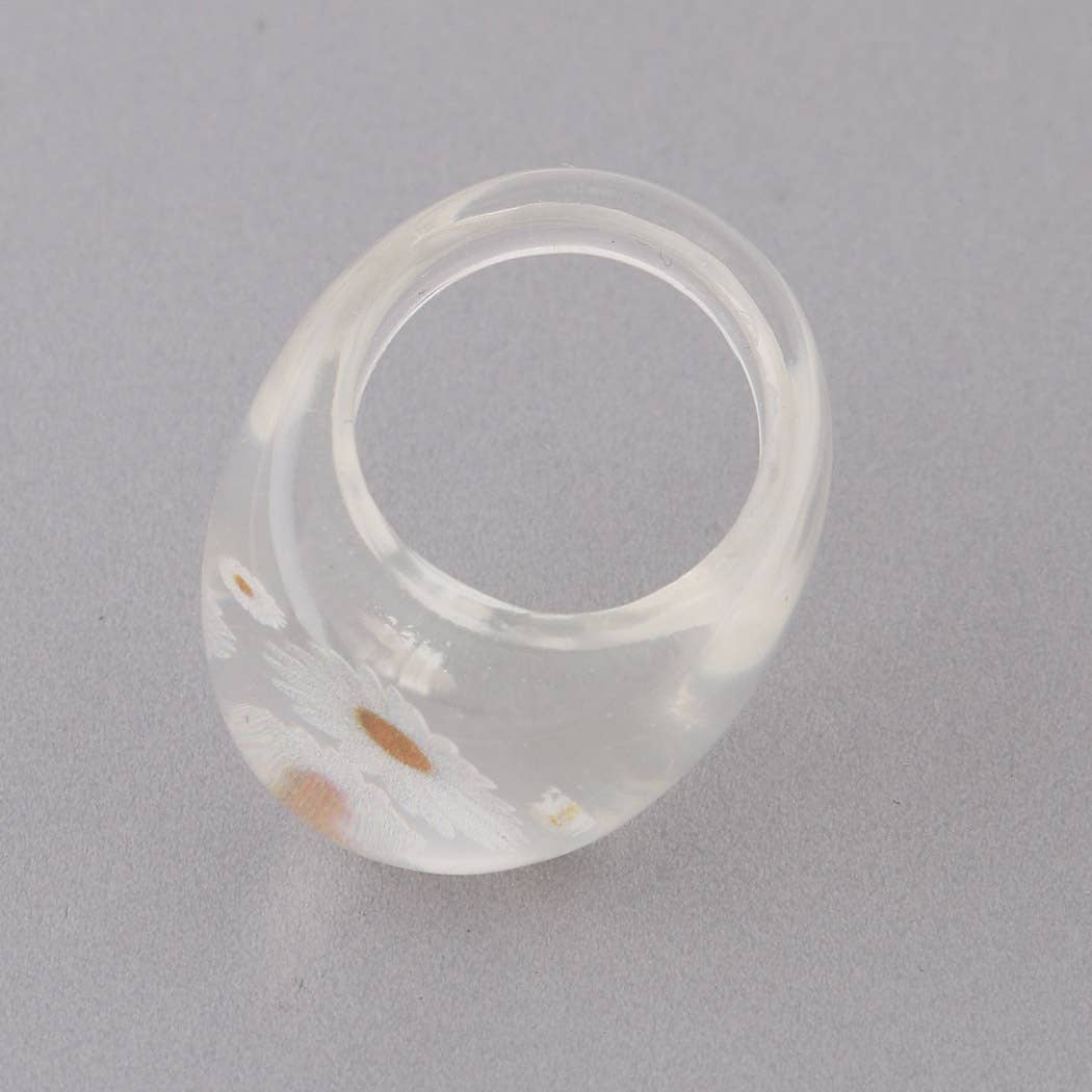 3AM BY H&D ACCESSORIES - Wholesale Cocktail/Statement Ring - Multi Daisy Flower Ring4