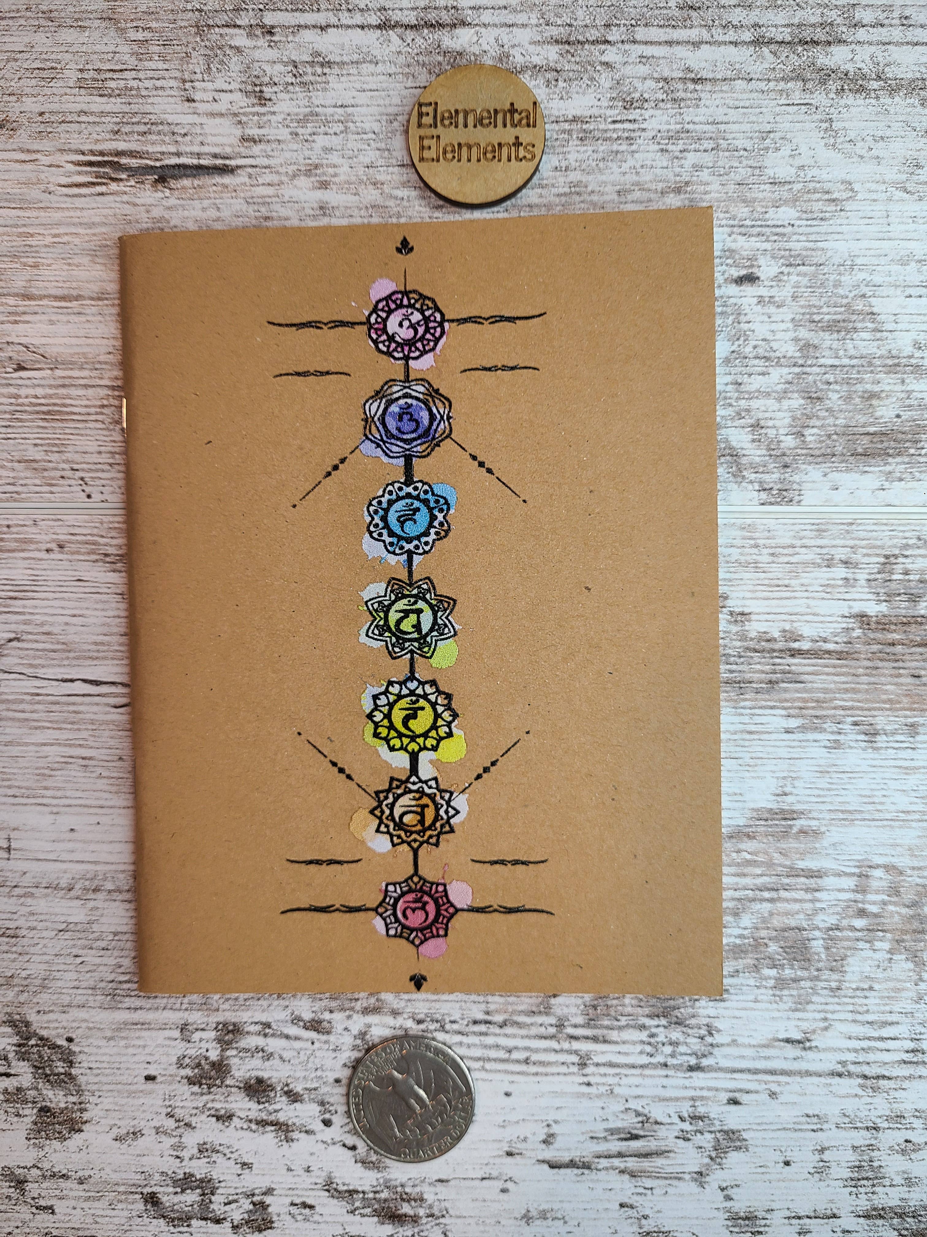 Elemental Elements LLC - Wholesale Journal/Diary - 7 Chakra Journal Notebook0