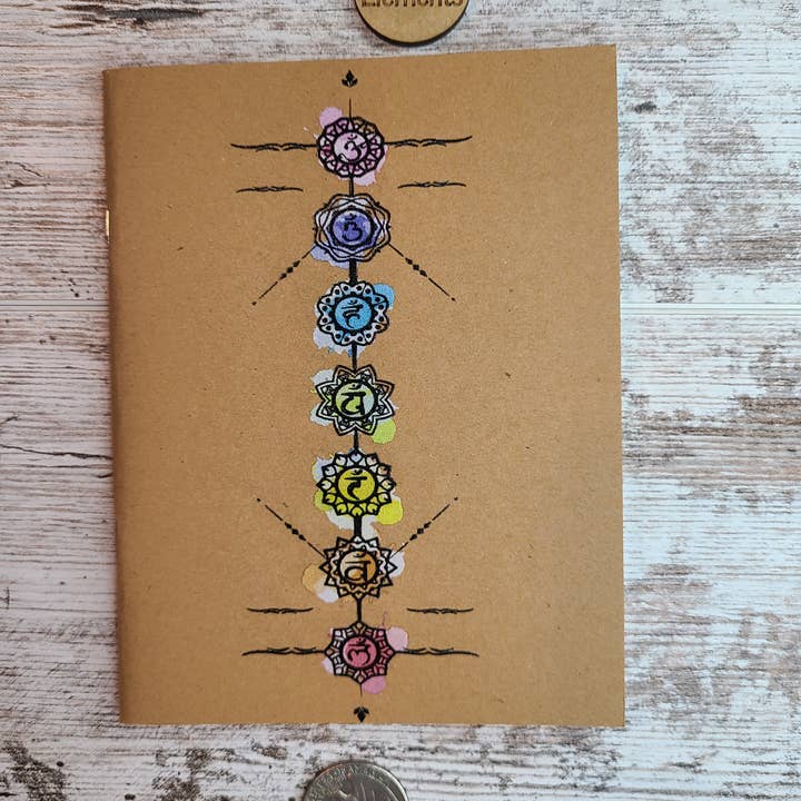 Elemental Elements LLC - Wholesale Journal/Diary - 7 Chakra Journal Notebook