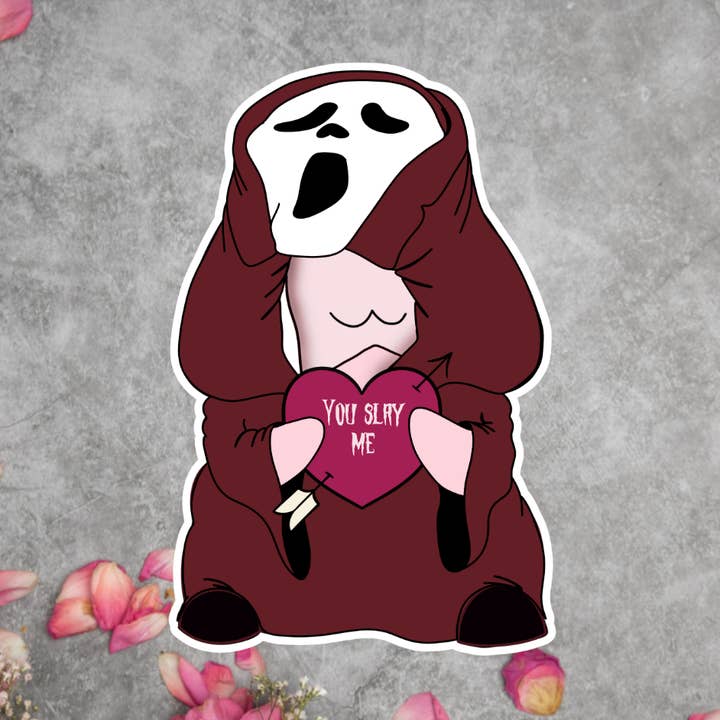 Messterpieces - Wholesale Sticker - Valentine Ghostface Sticker0
