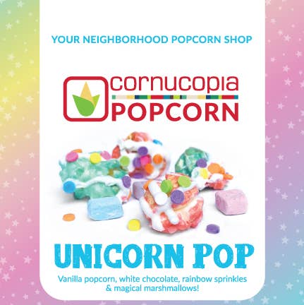 Unicorn POP Signature Bag - Spring Flavor 10pk for wholesale by Cornucopia Popcorn
