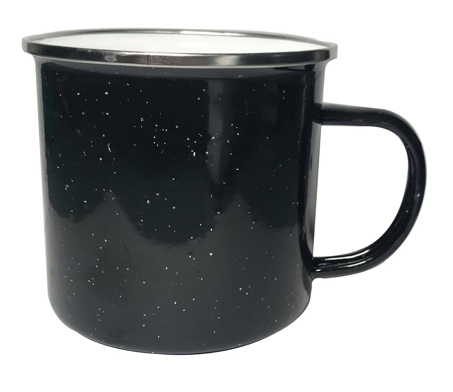 ACE USA - Vente Tasse à café - Tasse en métal moucheté pour feu de camp - Option artistique personnalisée : tampographie0
