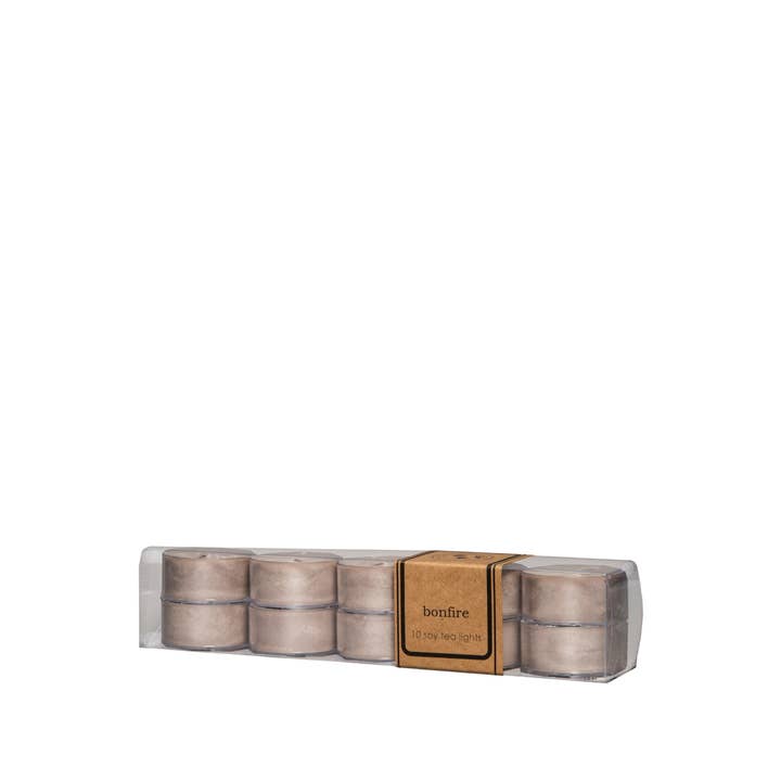 Eco Candle Company - Wholesale Theelichtjes - theelichtjes 10st BONFIRE