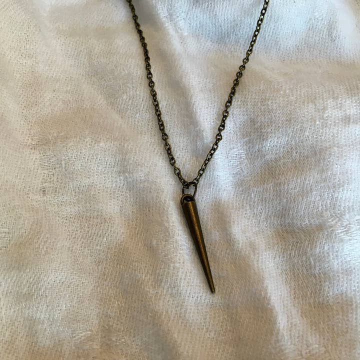 Spike Nail Necklace for wholesale by The Atlas Rose And Key