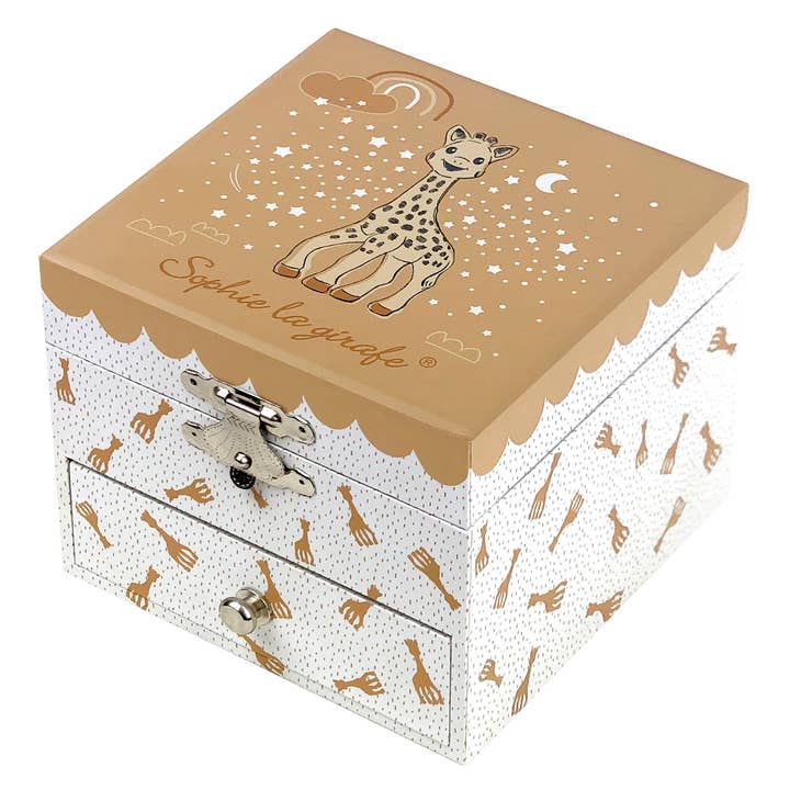 Sophie the Giraffe© Camel Music Box Cube for wholesale by TROUSSELIER SAS