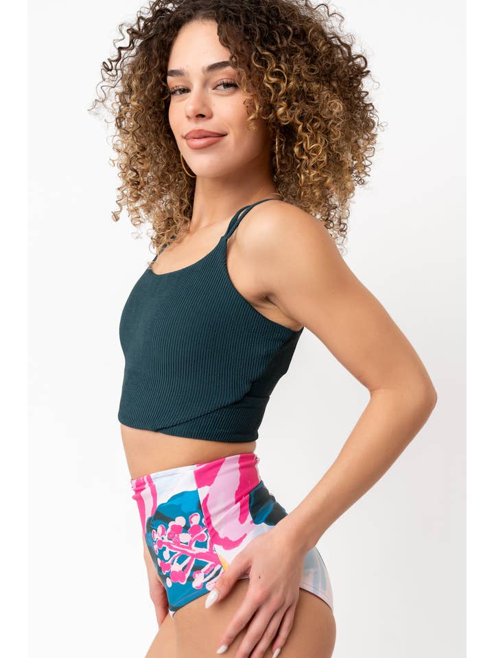 Coral Reef Swim - Vente Bas de maillot de bain – femme - Haut de maillot de bain à double bretelle Deep Lagoon2