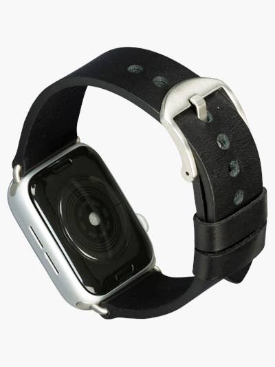 Bornholm - Correa de reloj 44 mm - Negro/Plata para venta al por mayor de dbramante1928