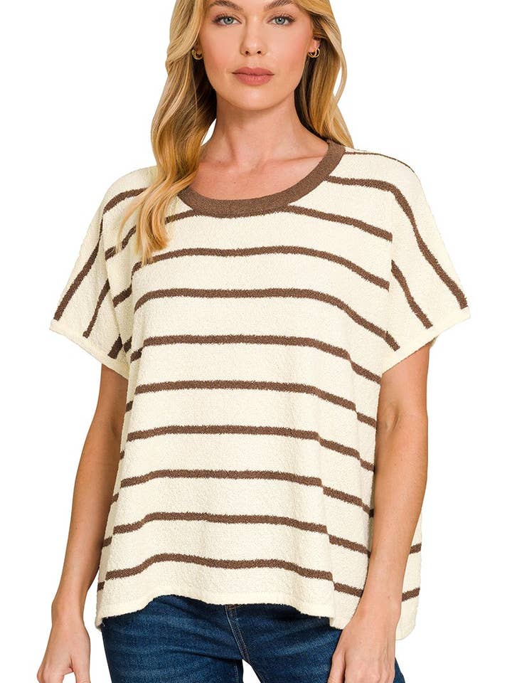 Jersey de Rayas Oversize para venta al por mayor de Vanilla Monkey