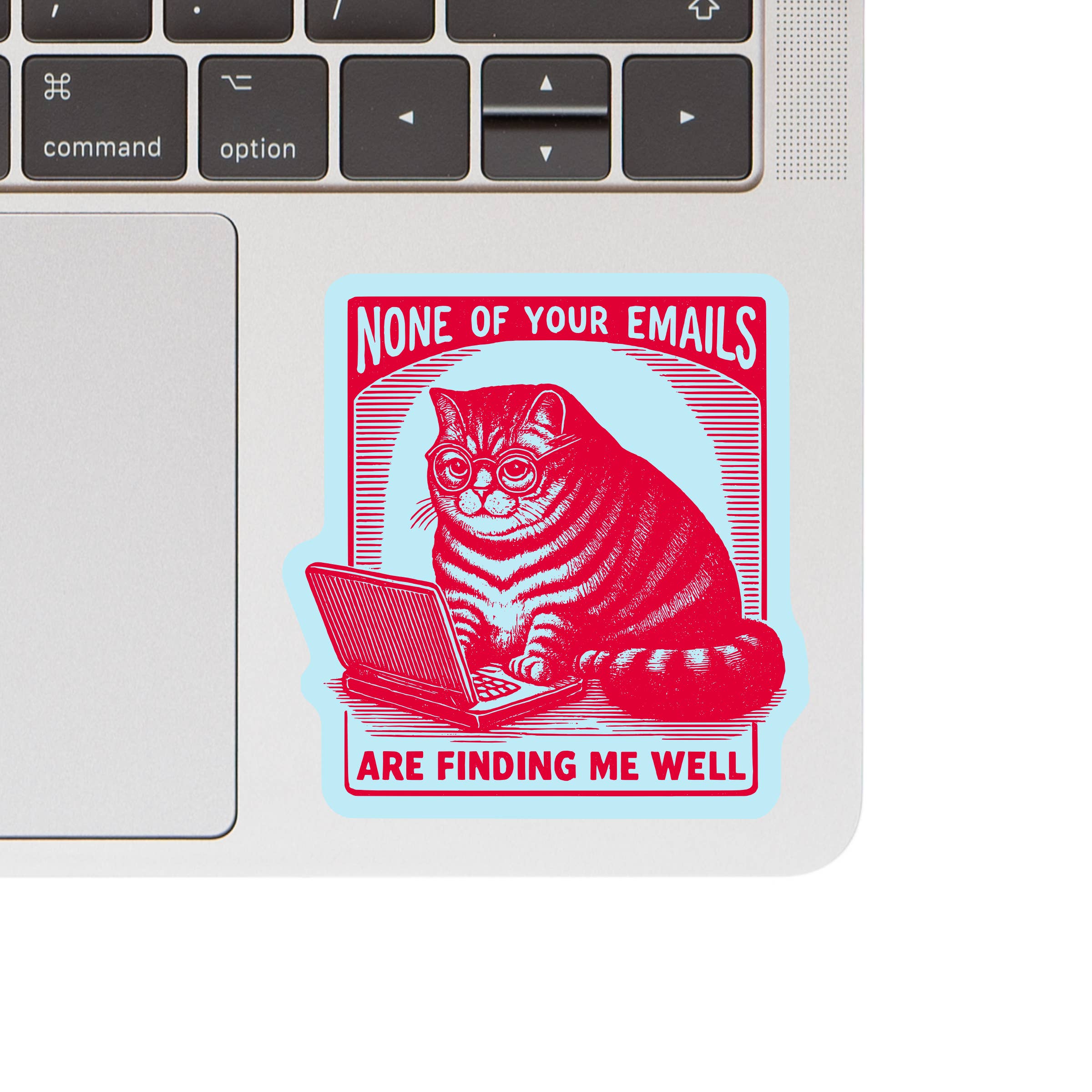 Juju and Moxie – wholesale Sticker – Work Kitty Cat Sarcastic Cute High Quality Vinyl Sticker1