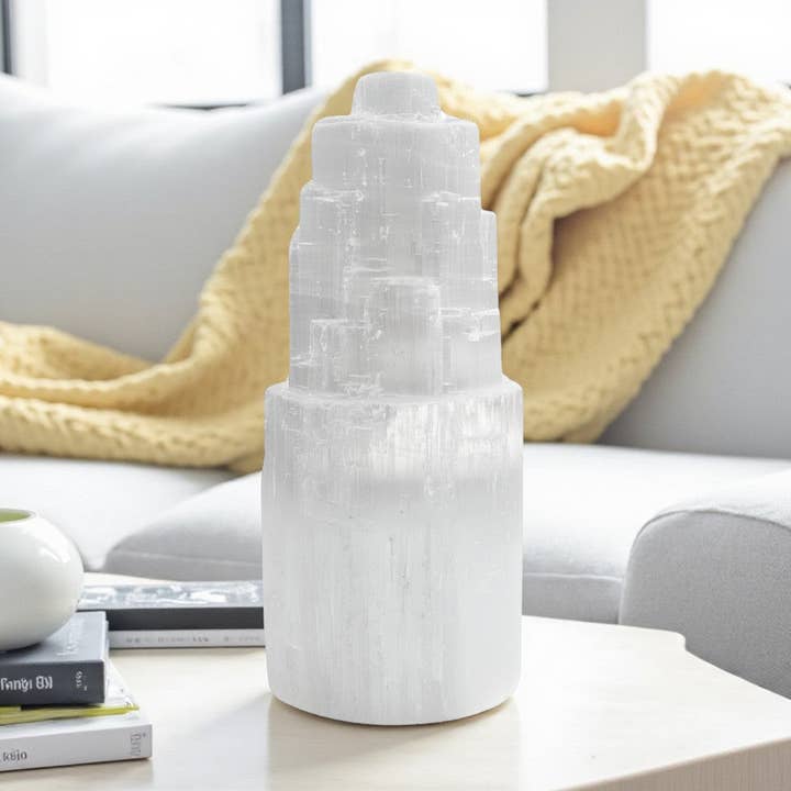 Selenite - Lamp, Medium for wholesale by Earths Elements Wholesale