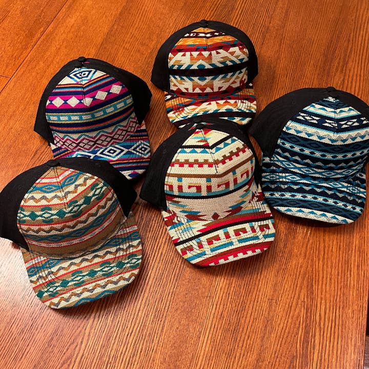 Native Trucker Hat | Aztec baseball cap for wholesale by Los Andes Shop