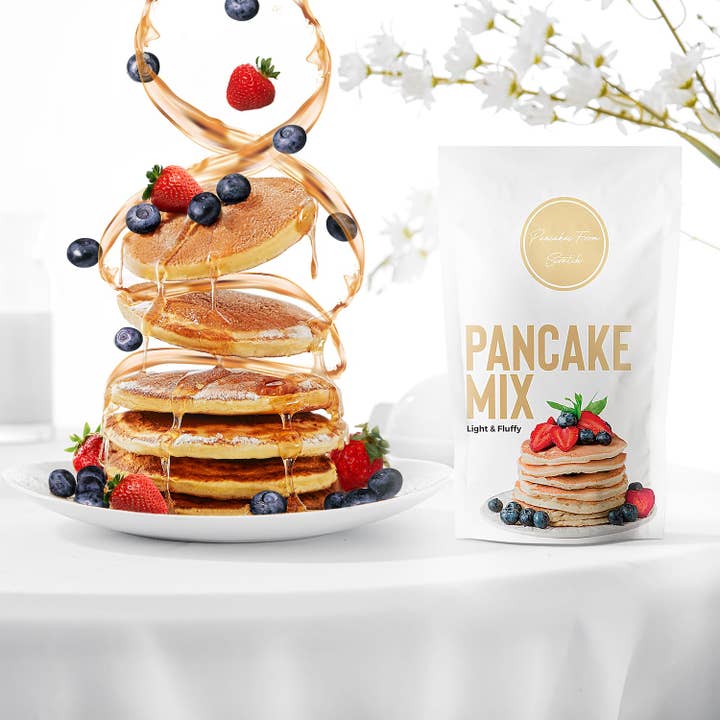 Pancakes From Scratch - Wholesale Pancake Mix - Pancakes From Scratch Vegan Pancake & Waffle Mix