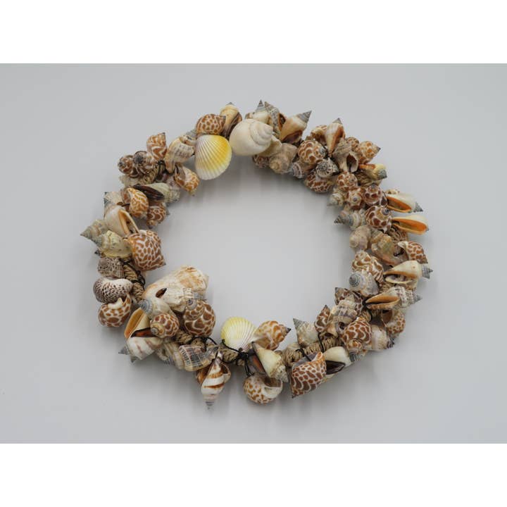 Snäckkrans 25 cm - kust - dekoration - vägghängare - strand för wholesale av Product Import Holland
