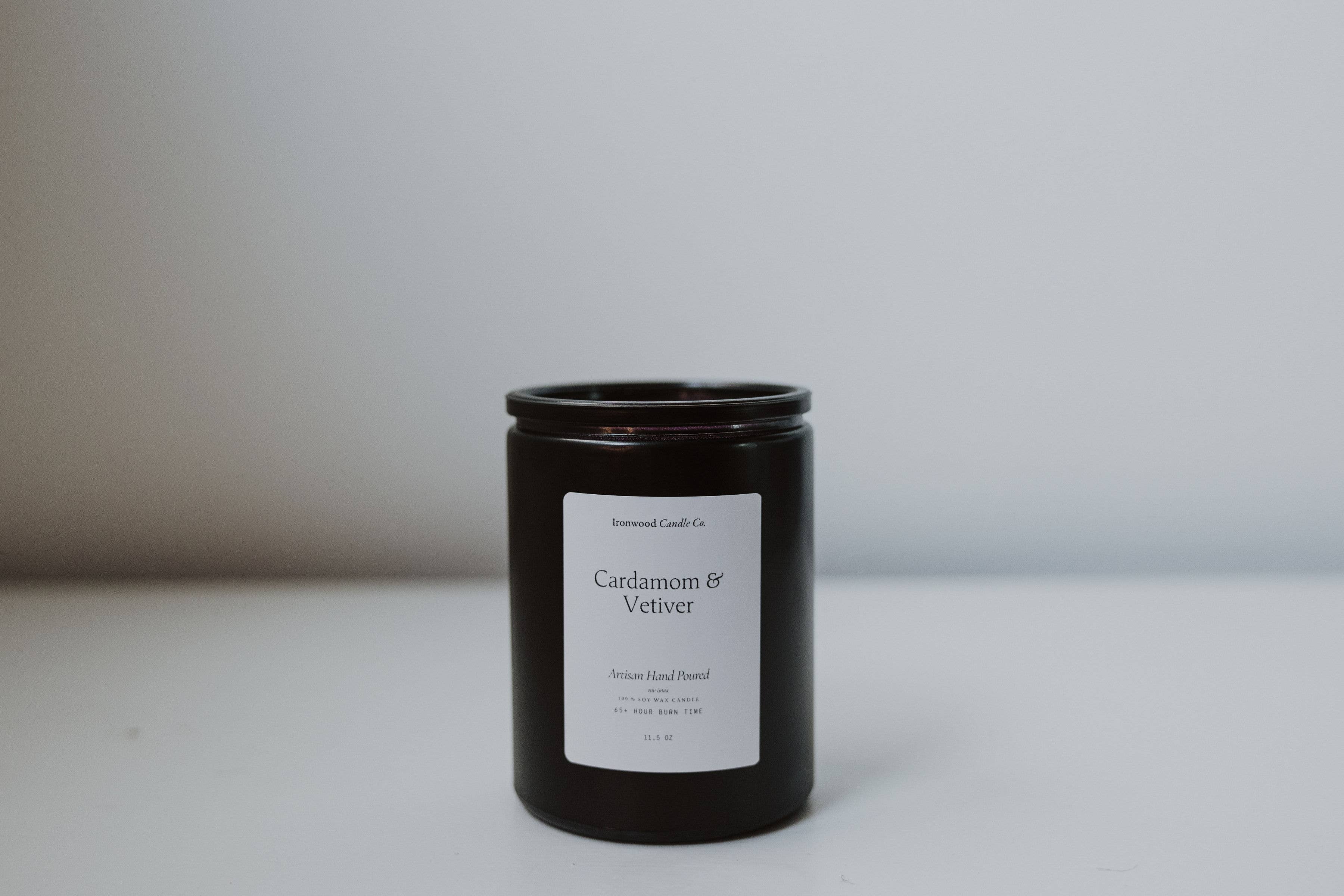 Ironwood Candle Co. - Wholesale Jar/Filled Candle - CARDAMOM & VETIVER SOY CANDLES9