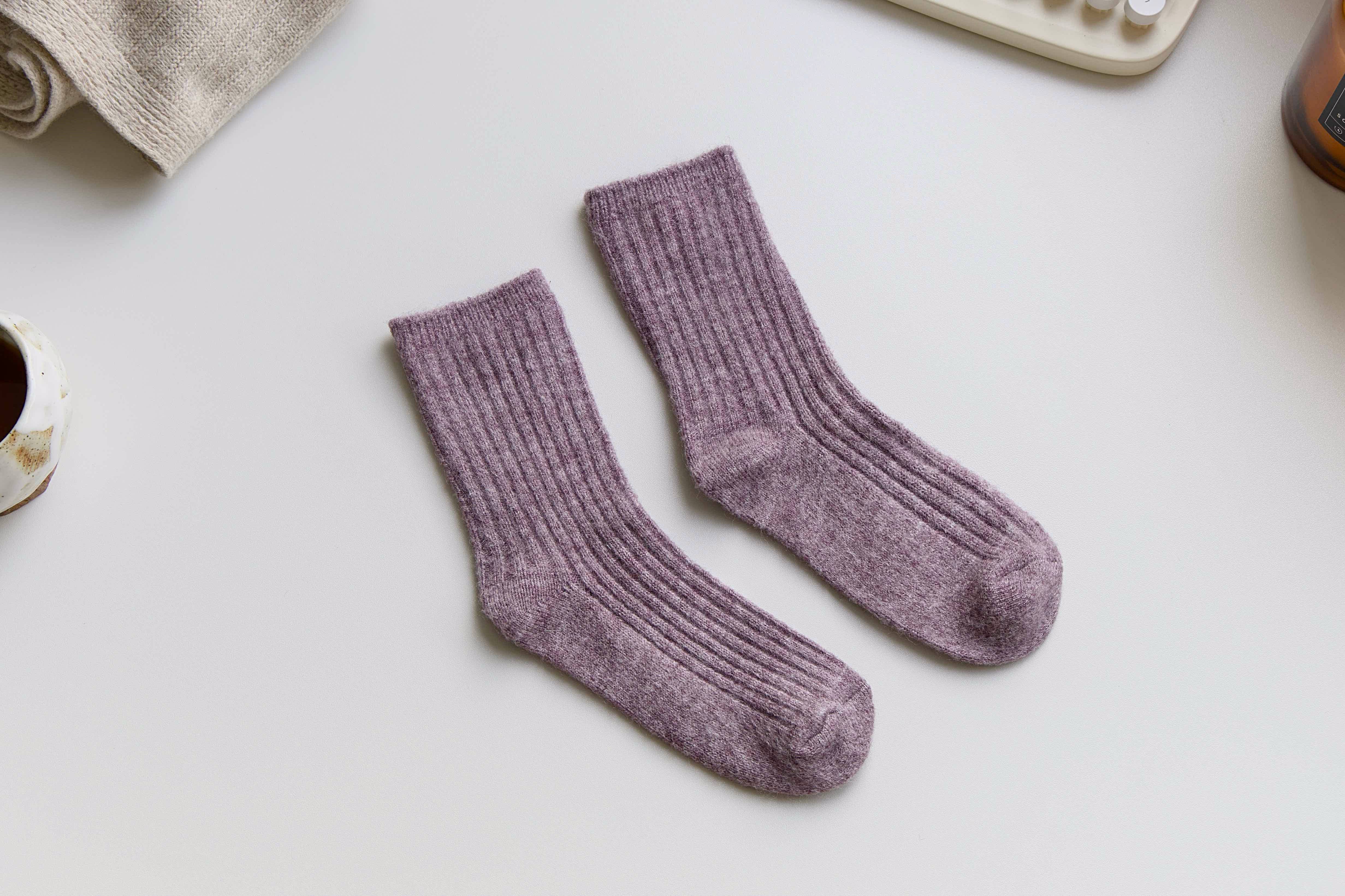 Happy Knits – wholesale Socks – Women's – Women’s Classic Wool Crew Socks – Cosy Snug Winter Fit10