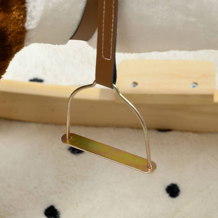 39F Inc. - Wholesale Rocking Horse - Kids - Qaba Rocking Horse with Sound, Ride-on Toy for 3-8 Year Old2