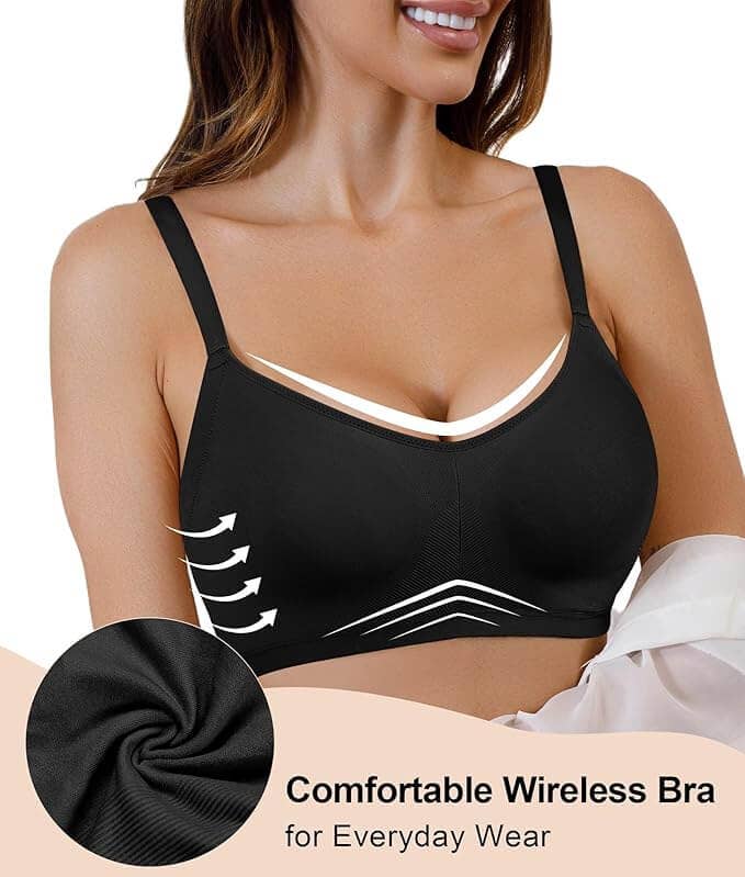 ShaperX Shapewear - Wholesale Bra - Women's - SHAPERX Seamless Lightly Lined Wireless Bra10