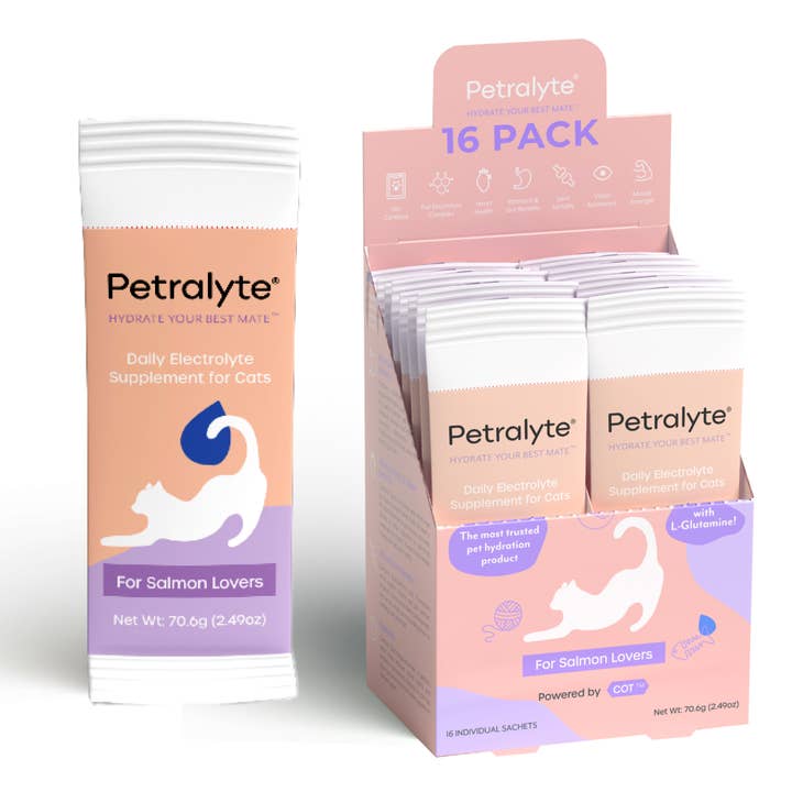 Petralyte - Wholesale Pet Supplement - Cat - Cat Electrolyte and Joint Supplement | Salmon Lovers
