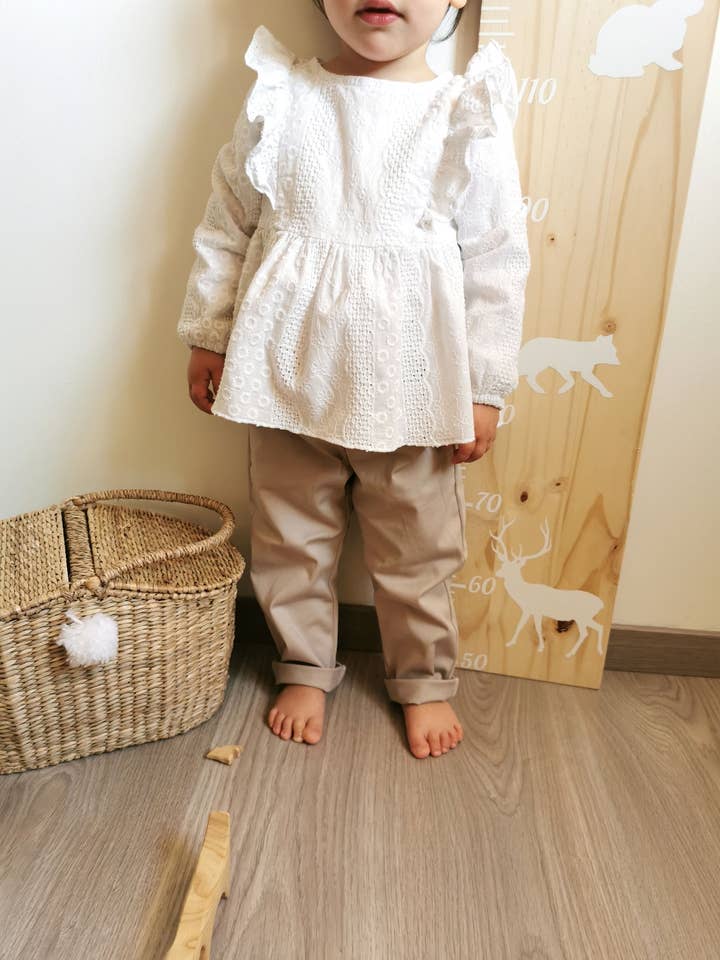 Sacha pants sand for wholesale on Faire4