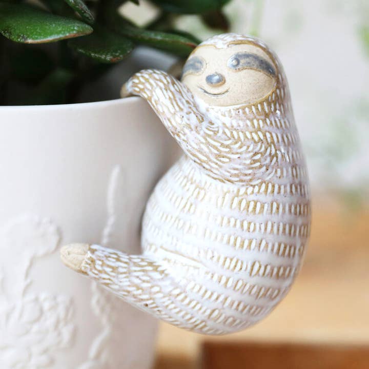 Sloth Planter Hanger for wholesale by Lisa Angel