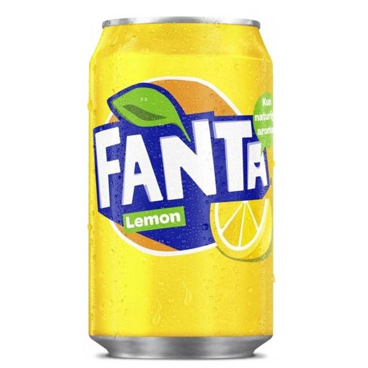 Fanta Lemon (330ml) (UK) 6-Pack for wholesale by Pops Distro Inc