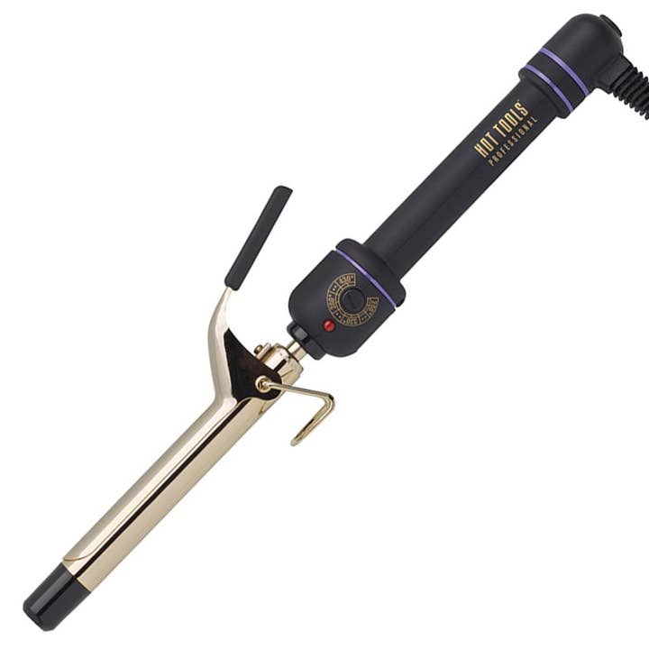 iTech361 - Wholesale Curling Iron/Wand - Hot Tools Professional Black Gold Curling Iron/Wand, 3/4"