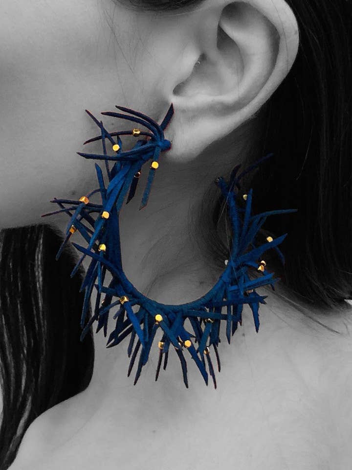 Brincos de argola por atacado de Maison Numero 12