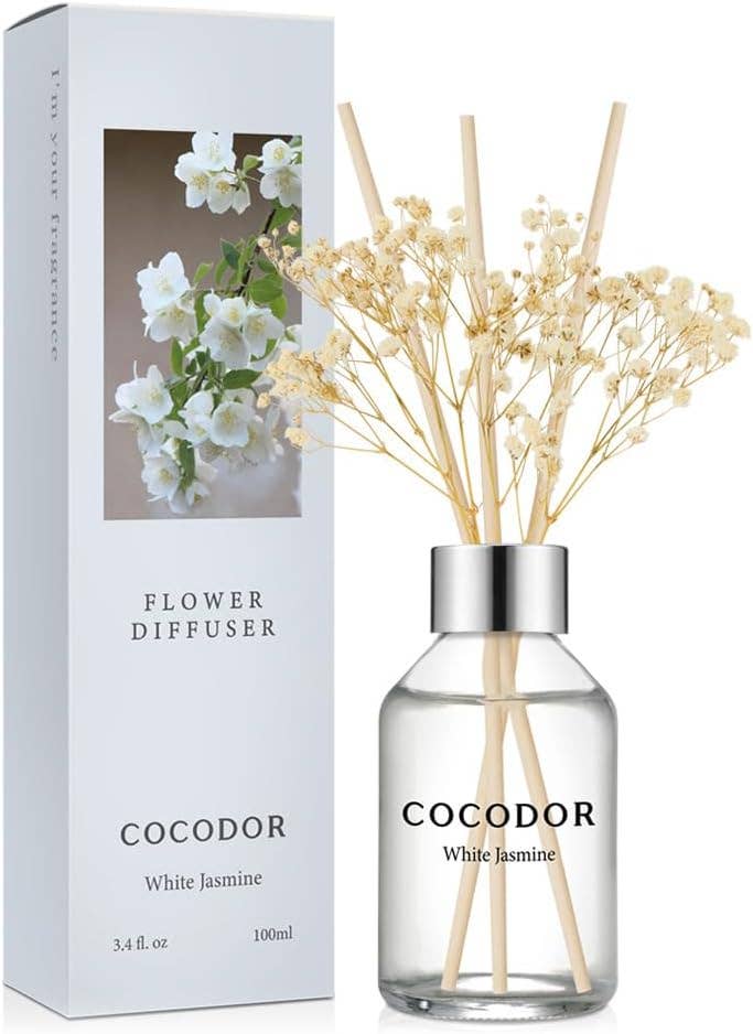 Cocodor Italy srl – Großhandel Reed-Diffusor – Cocodor Blumendiffusor 100ml (3,4oz) – Weißer Jasmin1