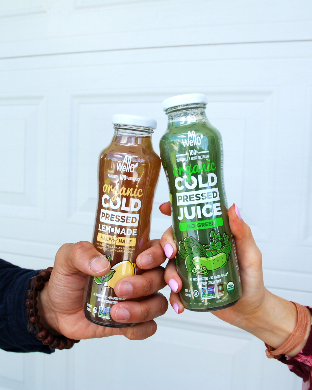 AllWellO - Vente Thé glacé - Thé demi-glacé biologique pressé à froid et moitié limonade3