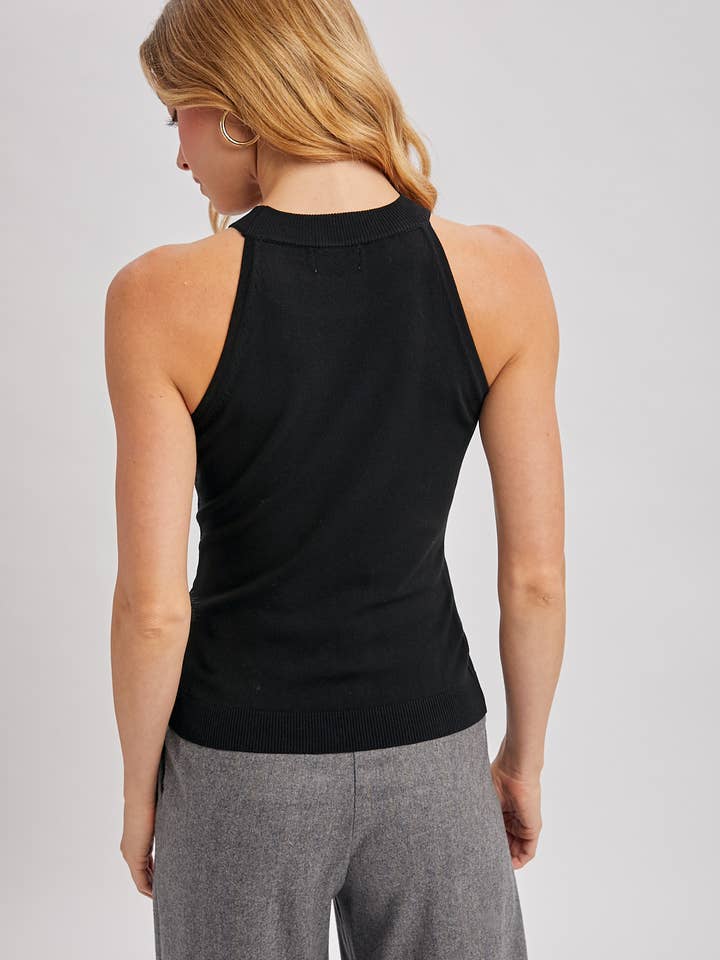 Bluivy - Venta al por mayor Camiseta sin mangas - Mujer - TOP DE PUNTO CON CUELLO HALTER6