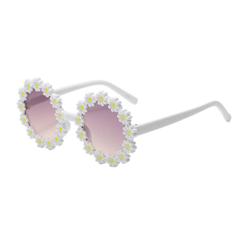 Prime Opticals - Wholesale Sunglasses - Kids - K3080, Cute Daisy Kids Glasses2