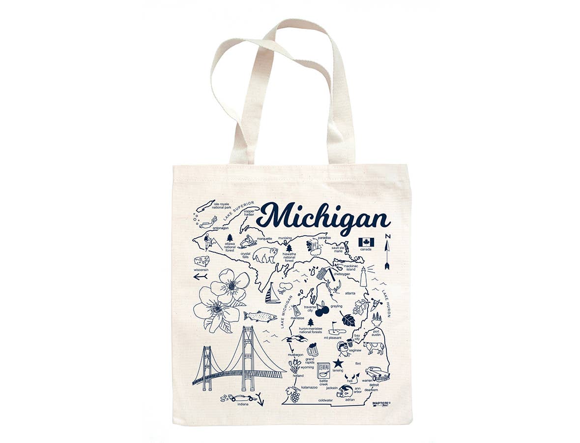 Maptote - Vente Sacs de course/à provisions - Sac d'épicerie Michigan0
