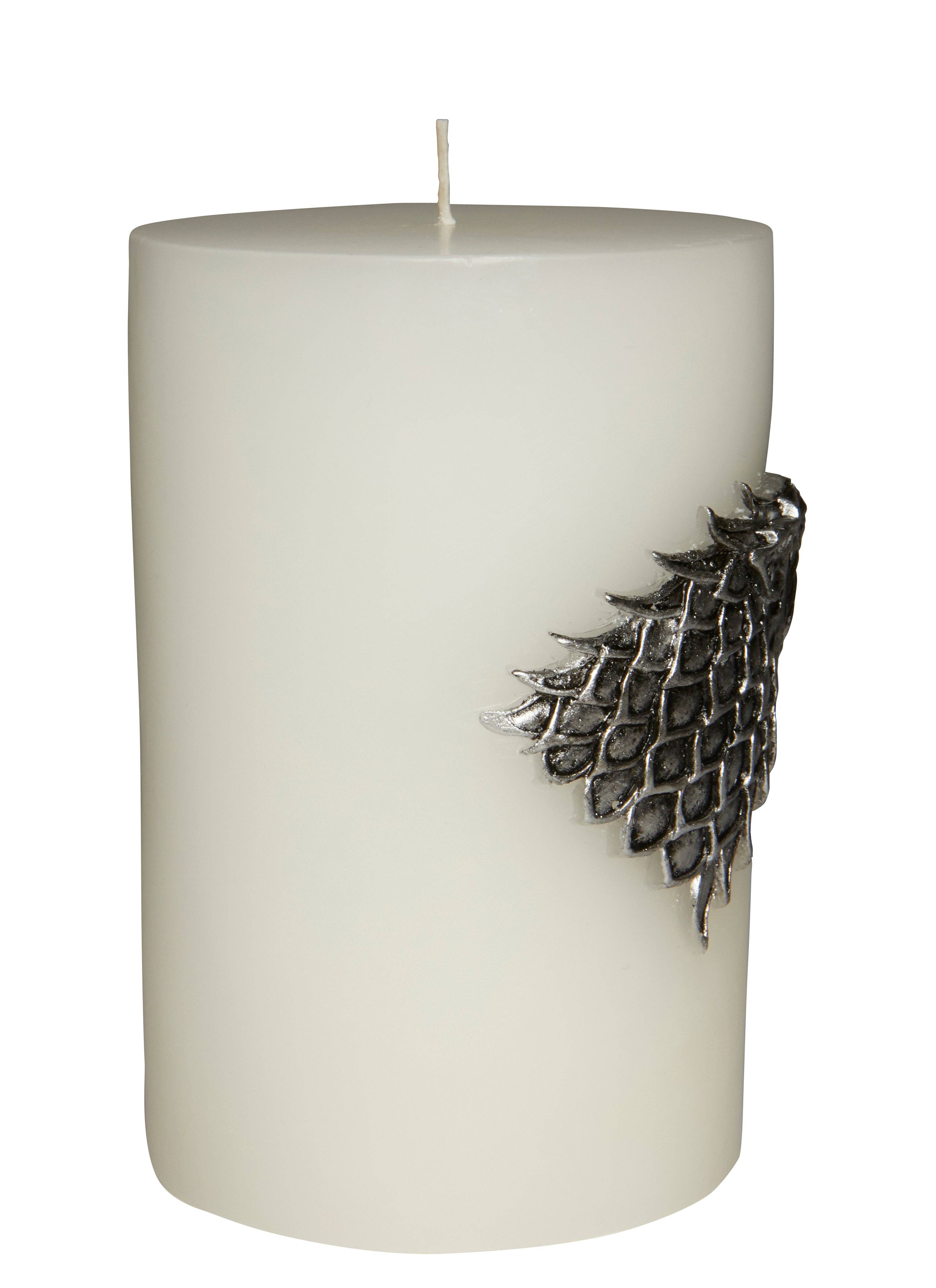 Insight Editions - #1 Pop Culture Publisher - Wholesale Pillar Candle - Game of Thrones: House Stark Sculpted Sigil Candle2