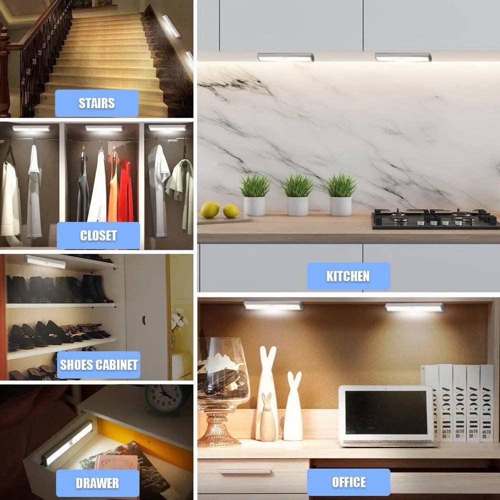 LEPOTEC INC – wholesale Sconce – Lepotec 10 LED Under Cabinet Lights  With Motion Sensor10