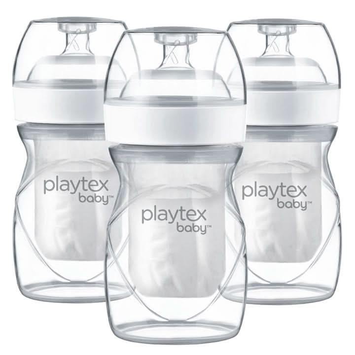 Playtex Baby™ Nurser Bottles with Drop-Ins® Liners - 3 Pack 4 oz for wholesale by Playtex
