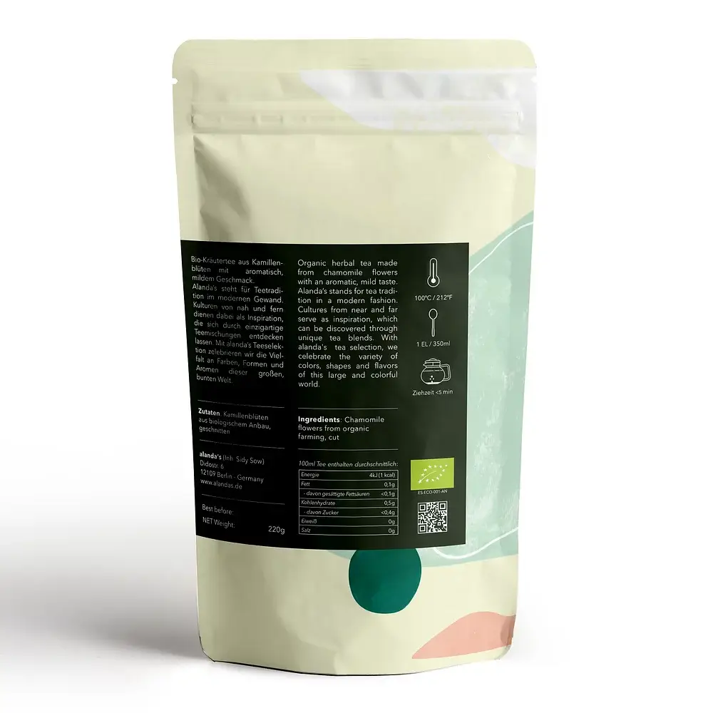 alanda's - Wholesale Health/Detox Tea - CHAMOMILE | whole chamomile flowers from organic farming2